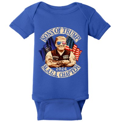 Sons of Trump Maga Chapter 2024  Baby Bodysuit