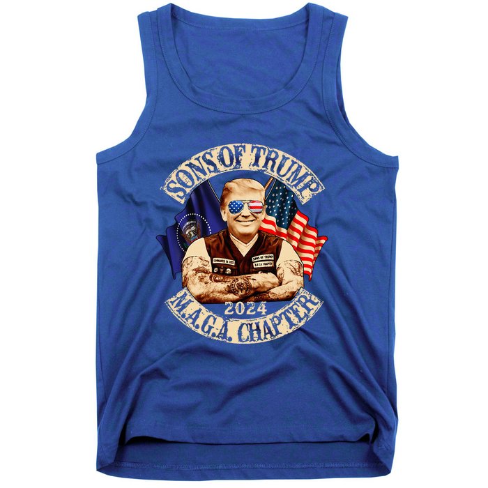 Sons of Trump Maga Chapter 2024  Tank Top