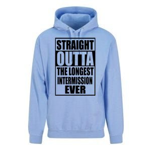 Straight Outta The Longest Intermission Ever Unisex Surf Hoodie