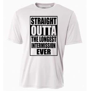 Straight Outta The Longest Intermission Ever Cooling Performance Crew T-Shirt