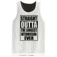 Straight Outta The Longest Intermission Ever Mesh Reversible Basketball Jersey Tank