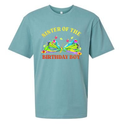 Sister Of The Birthday Hungry Caterpillar Family Sueded Cloud Jersey T-Shirt