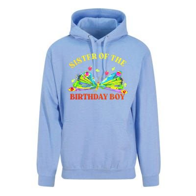 Sister Of The Birthday Hungry Caterpillar Family Unisex Surf Hoodie