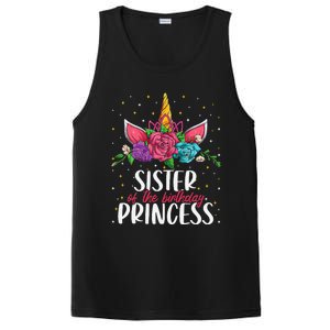 Sister Of The Birthday Princess Unicorn Bday Party PosiCharge Competitor Tank