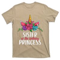 Sister Of The Birthday Princess Unicorn Bday Party T-Shirt