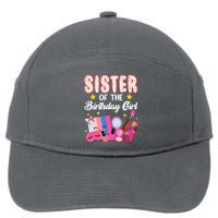 Sister Of The Birthday Spa Party Nail Polish Makeup 7-Panel Snapback Hat