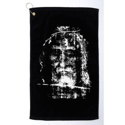 Shroud Of Turin Jesus Christ Face Golf Towel