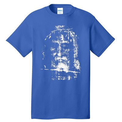 Shroud Of Turin Jesus Christ Face Tall T-Shirt