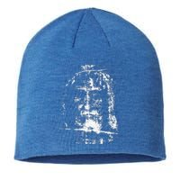 Shroud Of Turin Jesus Christ Face Sustainable Beanie