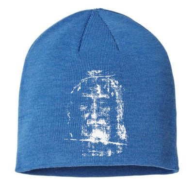 Shroud Of Turin Jesus Christ Face Sustainable Beanie