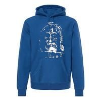 Shroud Of Turin Jesus Christ Face Premium Hoodie