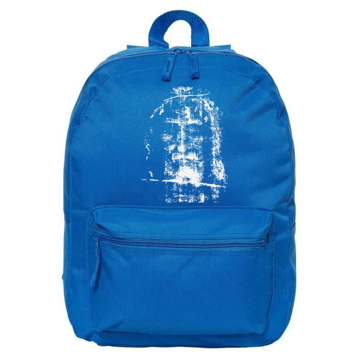 Shroud Of Turin Jesus Christ Face 16 in Basic Backpack