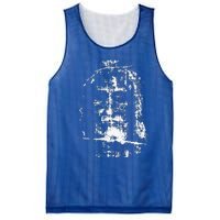 Shroud Of Turin Jesus Christ Face Mesh Reversible Basketball Jersey Tank