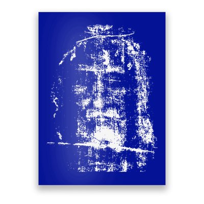 Shroud Of Turin Jesus Christ Face Poster