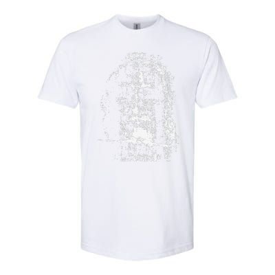 Shroud Of Turin Jesus Christ Face Softstyle CVC T-Shirt