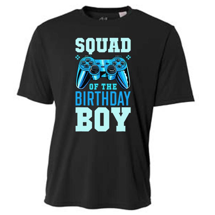 Squad of the Birthday Matching Video Gamer Birthday Cooling Performance Crew T-Shirt