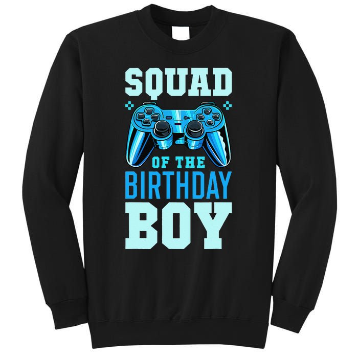 Squad of the Birthday Matching Video Gamer Birthday Sweatshirt