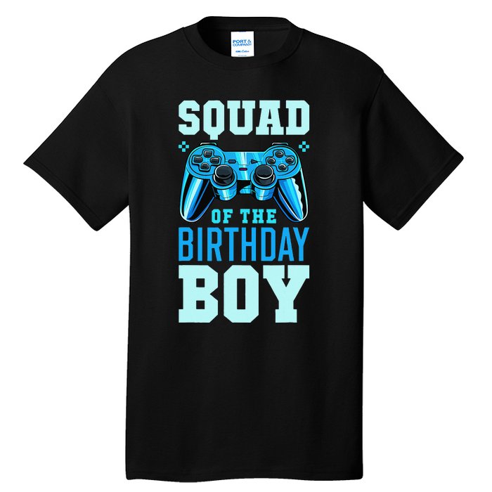 Squad of the Birthday Matching Video Gamer Birthday Tall T-Shirt