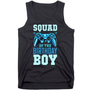 Squad of the Birthday Matching Video Gamer Birthday Tank Top