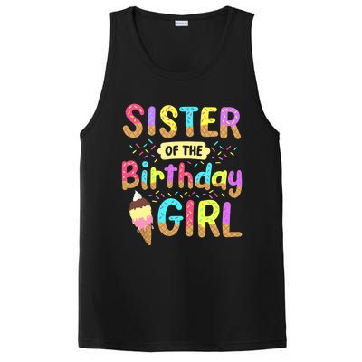 Sister Of The Birthday Day Ice Cream Party Family PosiCharge Competitor Tank