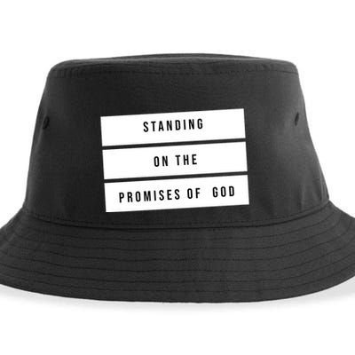 Standing On The Promises Of God Sustainable Bucket Hat