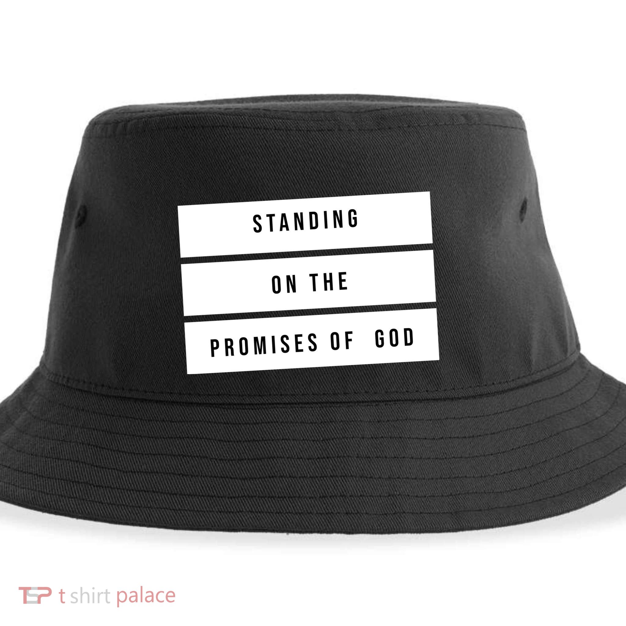 Standing On The Promises Of God Sustainable Bucket Hat