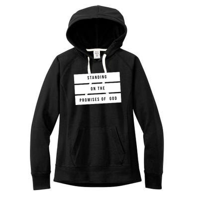 Standing On The Promises Of God Women's Fleece Hoodie