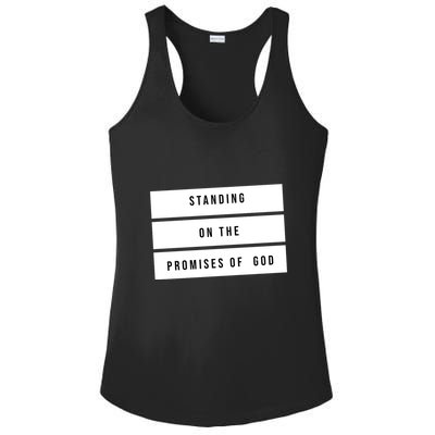 Standing On The Promises Of God Ladies PosiCharge Competitor Racerback Tank