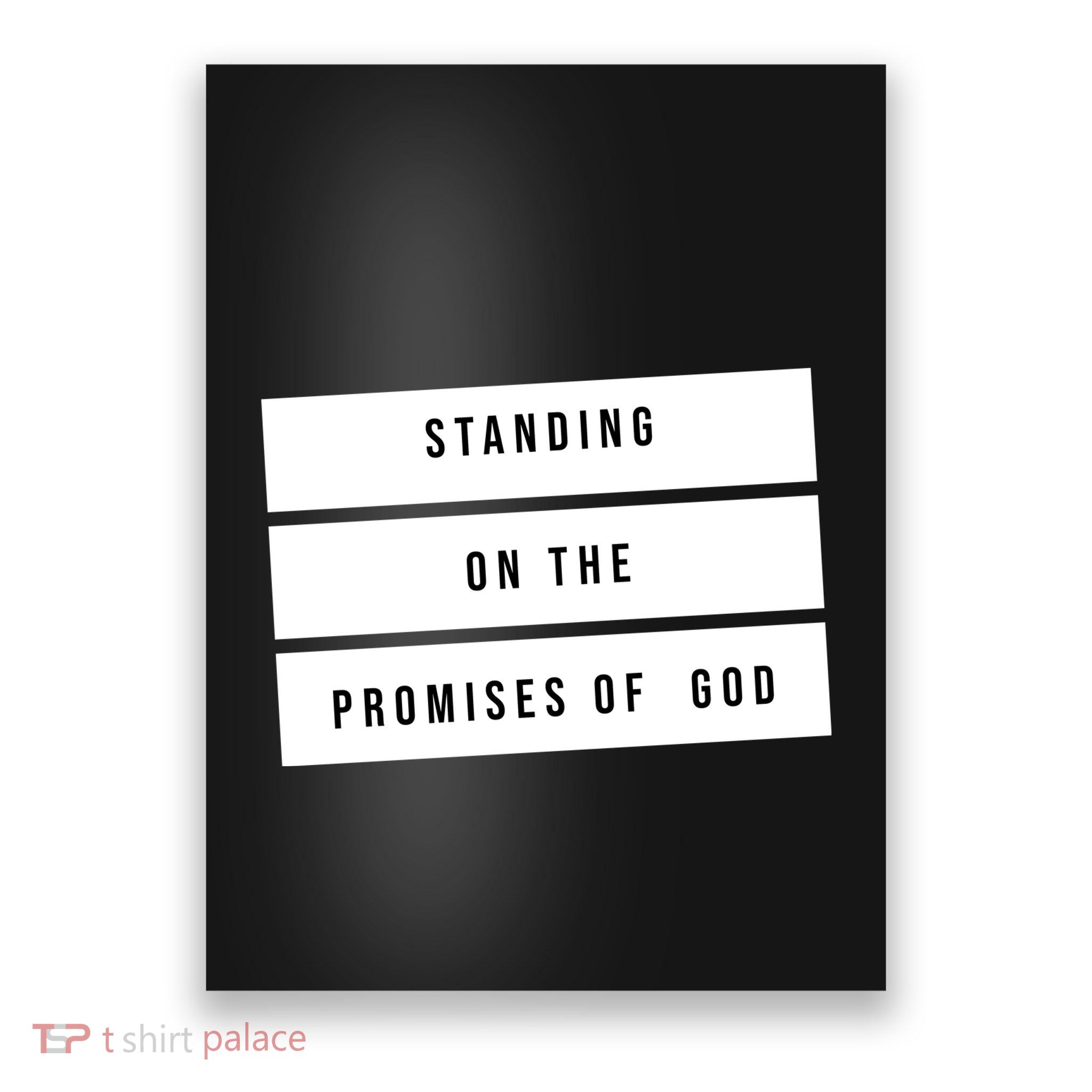 Standing On The Promises Of God Poster