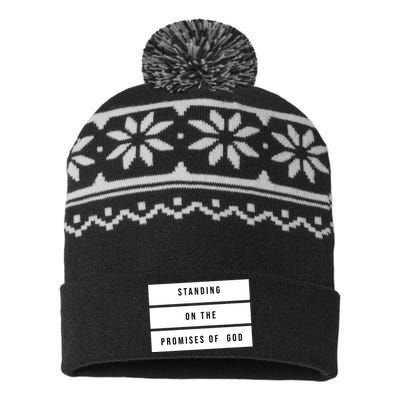 Standing On The Promises Of God USA-Made Snowflake Beanie