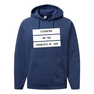 Standing On The Promises Of God Performance Fleece Hoodie