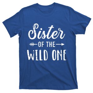 Sister Of The Wild One Daughter Matching Family Gift T-Shirt