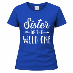 Sister Of The Wild One Daughter Matching Family Gift Women's T-Shirt