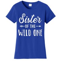 Sister Of The Wild One Daughter Matching Family Gift Women's T-Shirt