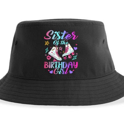 Sister Of The Birthday Rolling Birthday Roller Skates Sustainable Bucket Hat