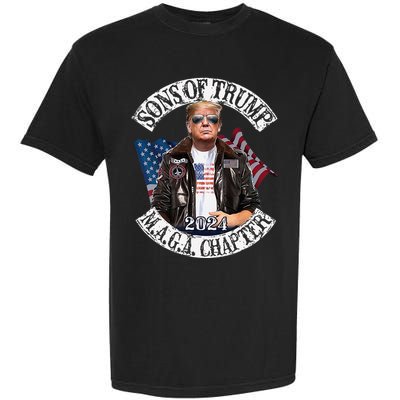 Sons Of Trump Maga Chapter 2024 Garment-Dyed Heavyweight T-Shirt