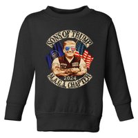 Sons Of Trump Maga Chapter 2024 Funny Toddler Sweatshirt