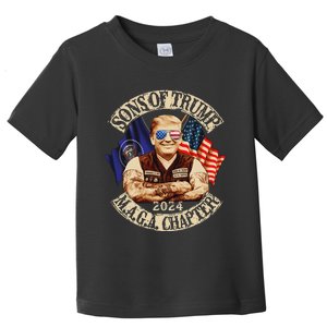 Sons Of Trump Maga Chapter 2024 Funny Toddler T-Shirt