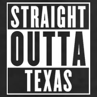 Straight Outta Texas 7 Panel Mesh Trucker Snapback Hat