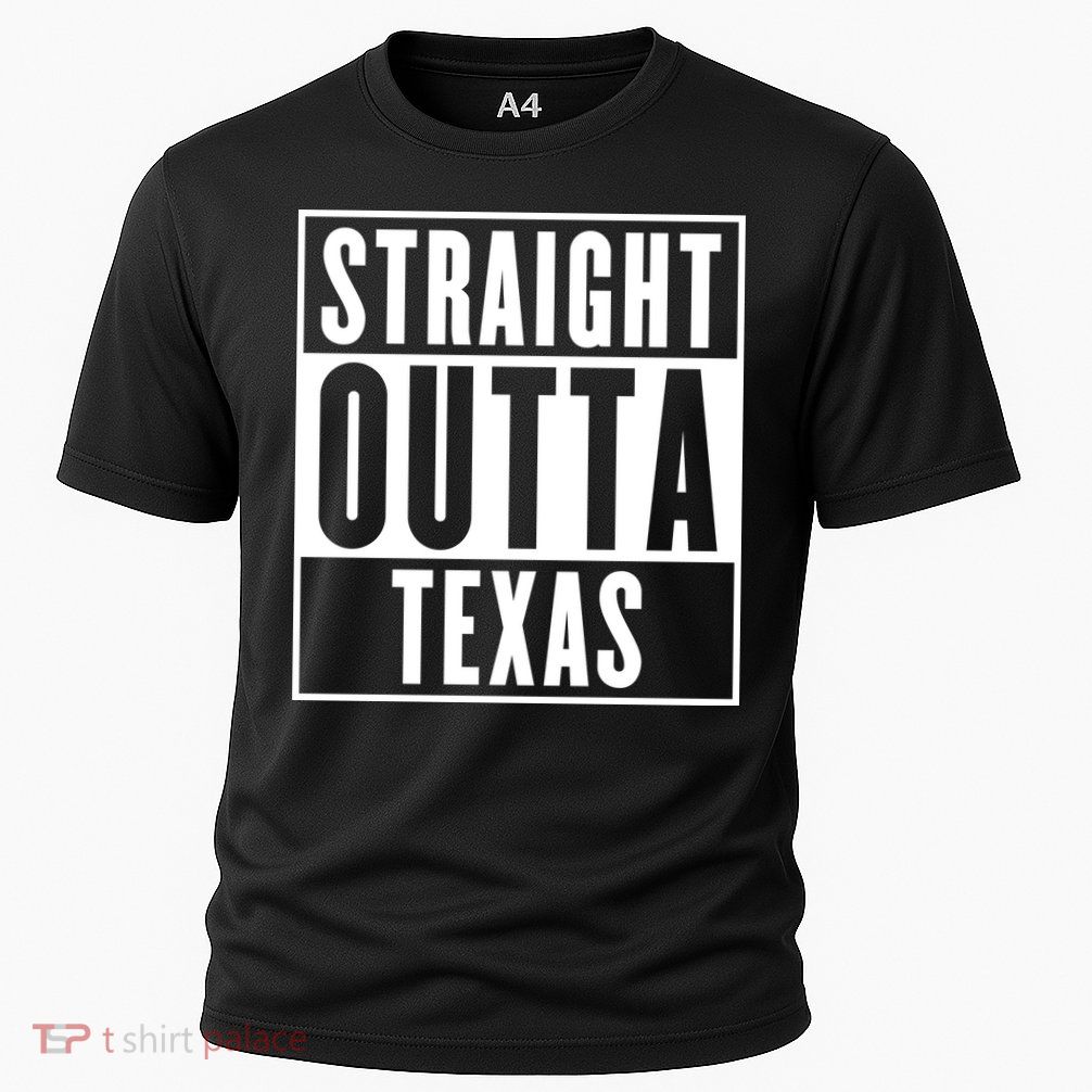 Straight Outta Texas Cooling Performance Crew T-Shirt