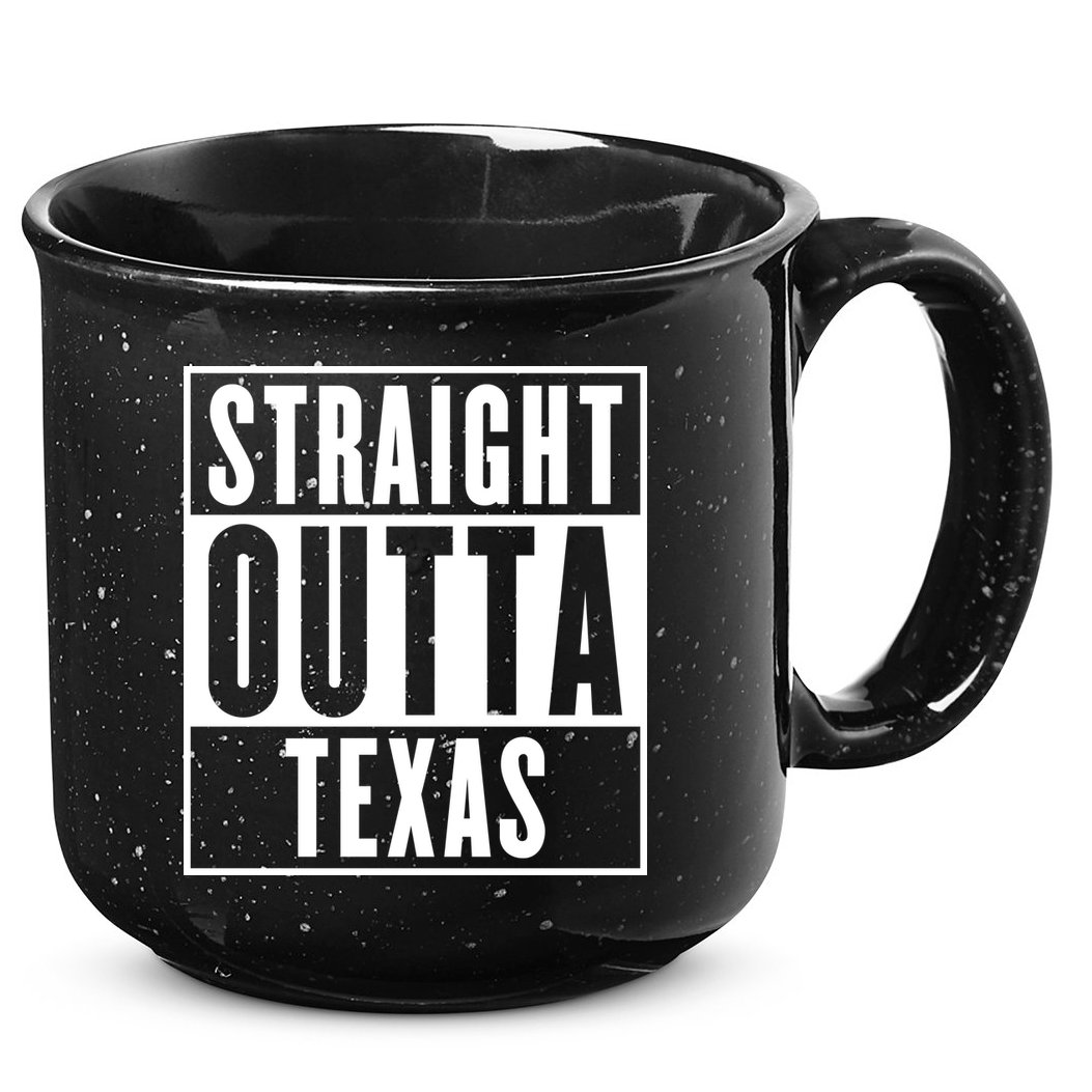 Straight Outta Texas 15oz Campfire Ceramic Mug