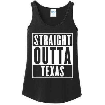 Straight Outta Texas Ladies Essential Tank