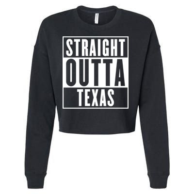 Straight Outta Texas Cropped Pullover Crew