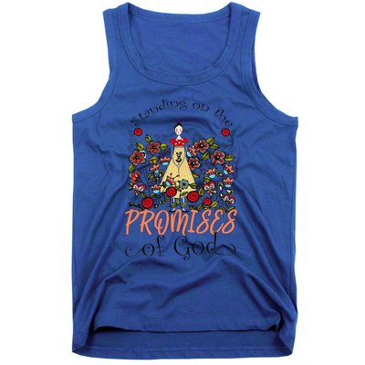 Standing On The Promises Of God Christian Faith Jesus God Tank Top