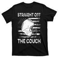 Straight Off The Couch Funny Football Offensive Lineman T-Shirt