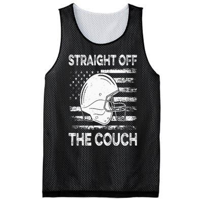 Straight Off The Couch Funny Football Offensive Lineman Mesh Reversible Basketball Jersey Tank