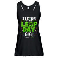 Sister of The Leap Day February 29th Birthday Leap Year Ladies Essential Flowy Tank