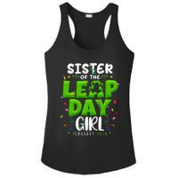 Sister of The Leap Day February 29th Birthday Leap Year Ladies PosiCharge Competitor Racerback Tank