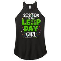 Sister of The Leap Day February 29th Birthday Leap Year Women's Perfect Tri Rocker Tank