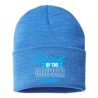 Servant Of The Cousin Crew Gift Sustainable Knit Beanie